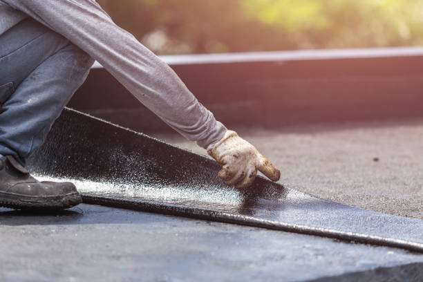 Professional Interior Drainage System technician working in Springville, NY